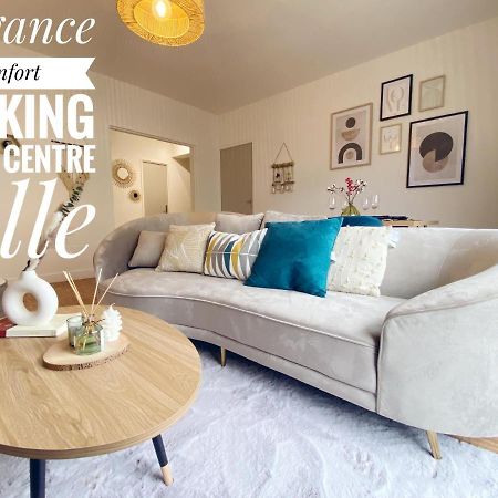 Confort & Elegance En Ville Avec Parking Gratuit Le Mans Eksteriør bilde